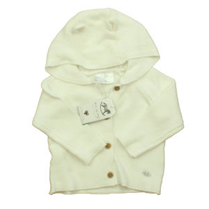 Rock a Bye Baby Boutique Girls White Cardigan size: 6-9 Months